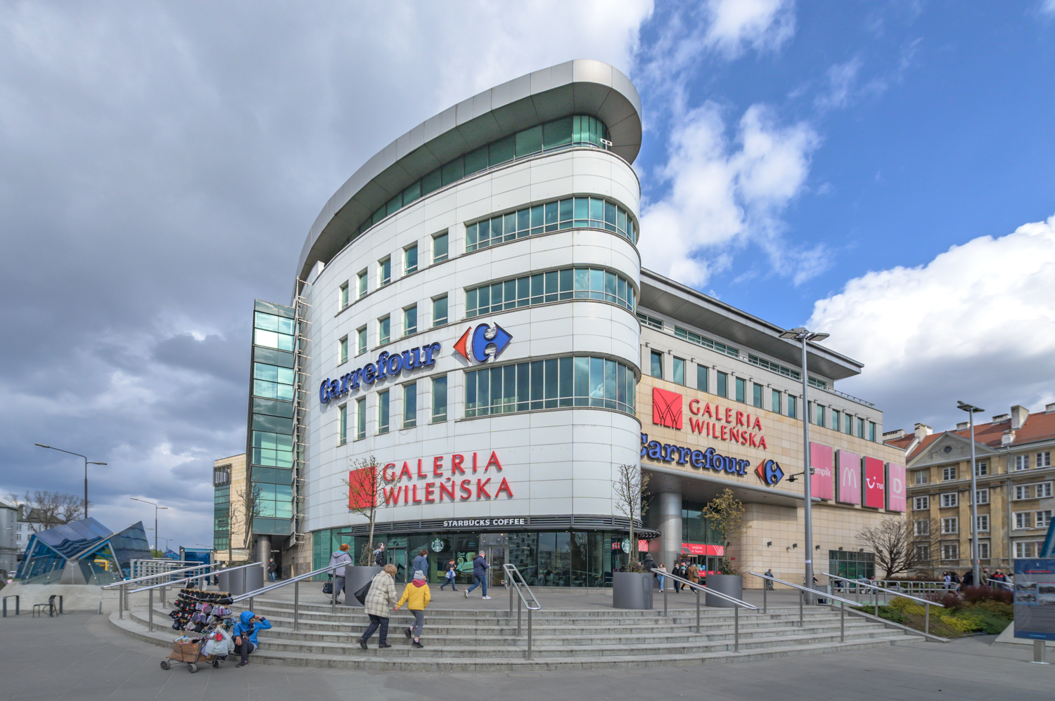 Zdjęcie architektury budynku Dworzec Wileński - przebudowa